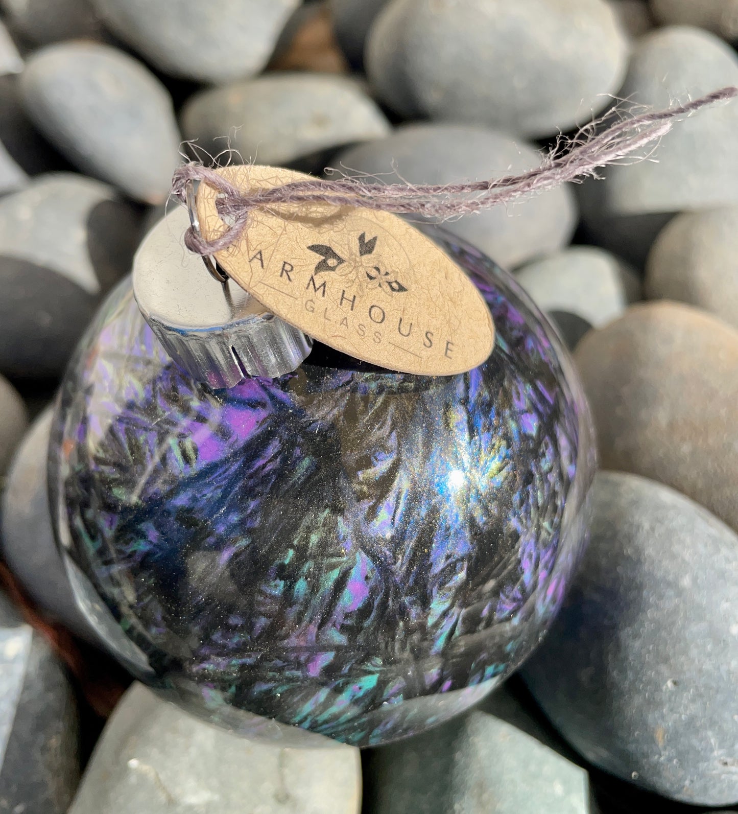 Witches Brew - Hand Painted Glass Baubles