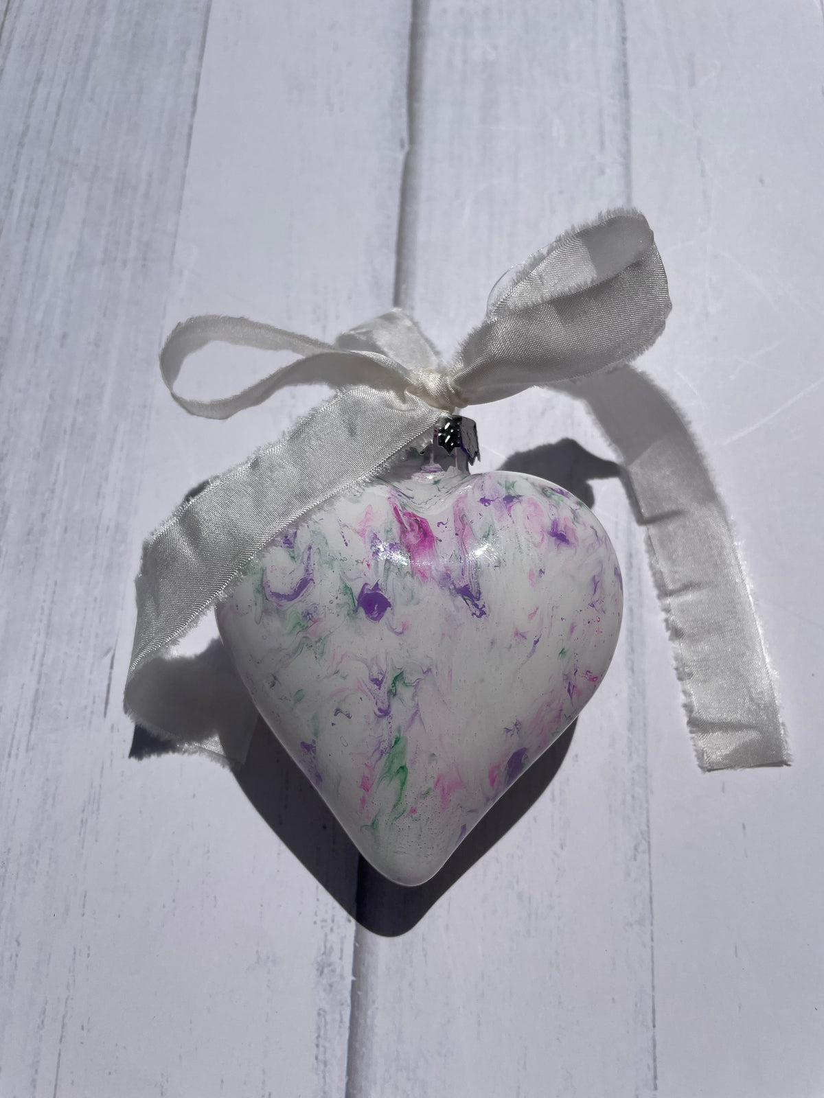 Spring Fling - Hand Painted Glass Baubles