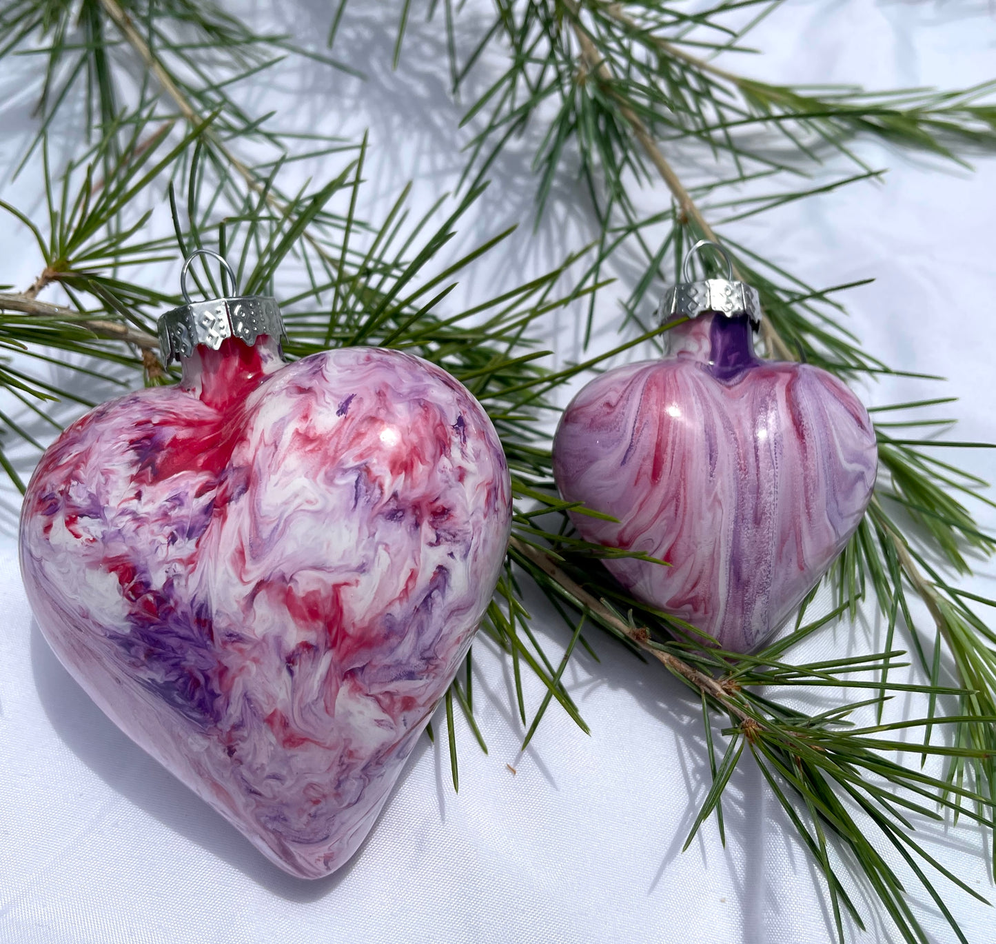 OG - Hand Painted Glass Baubles
